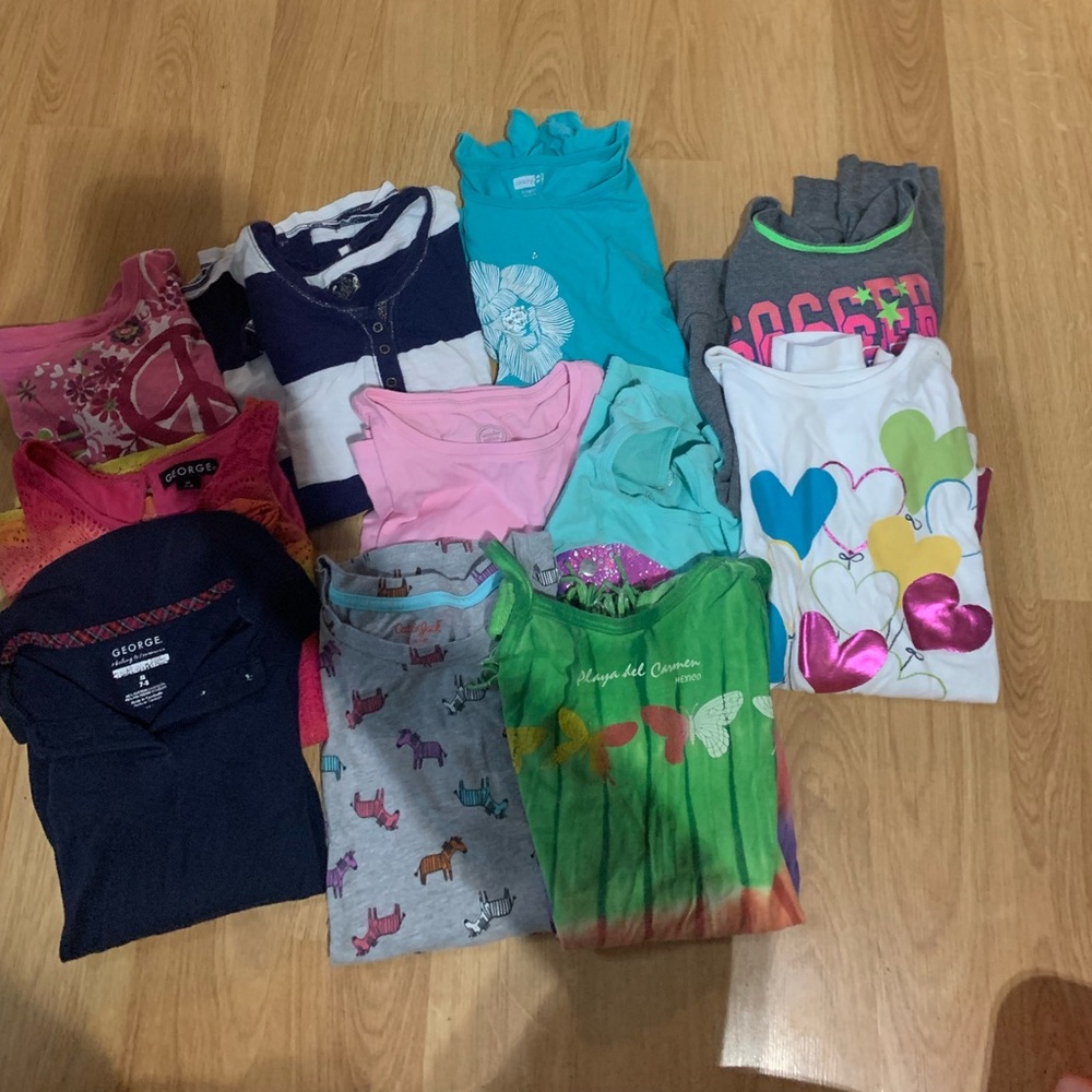 Lot of girls shirts